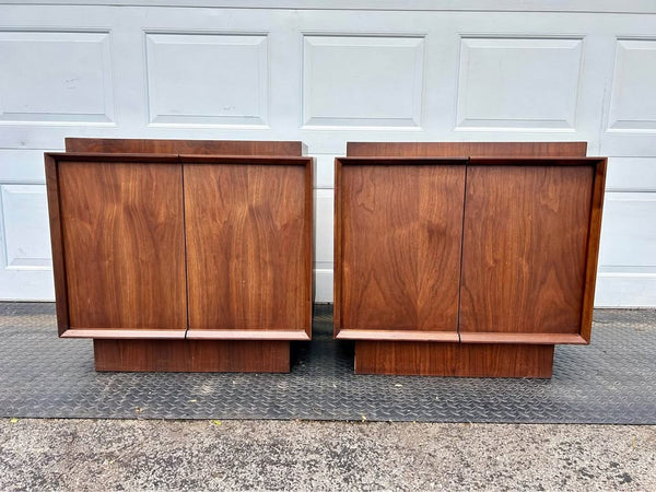 BRUTALIST BEDSIDE TABLES-PAIR